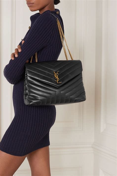 ysl loulou white gold hardware|ysl medium bag.